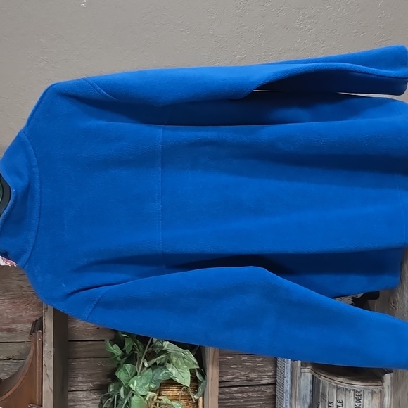 Columbia Royal Blue Half-Zip Fleece Mens L - Picture 4 of 4